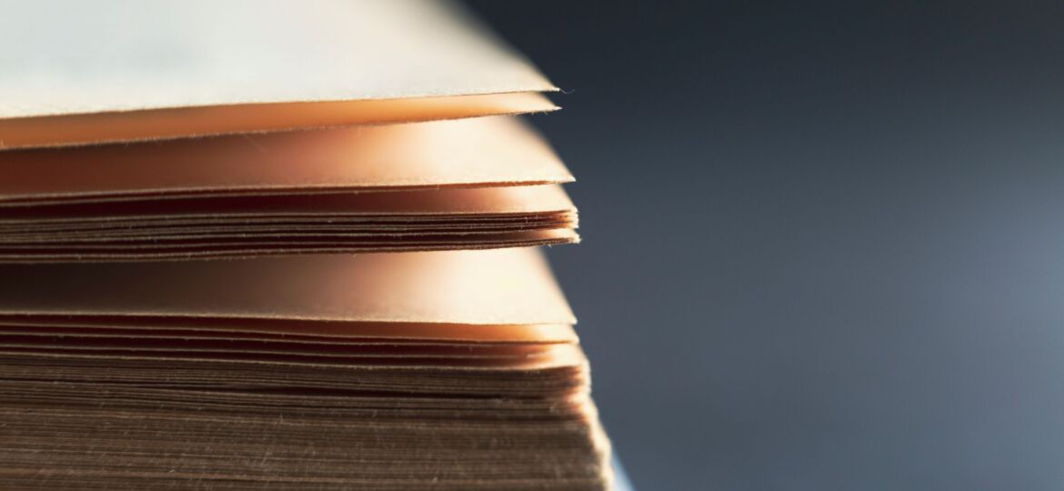 Book pages close-up.